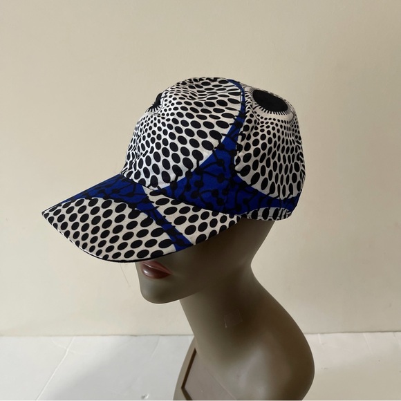 African Print Ankara Handmade Multicolor Bohemian Baseball Cap - Picture 5 of 10